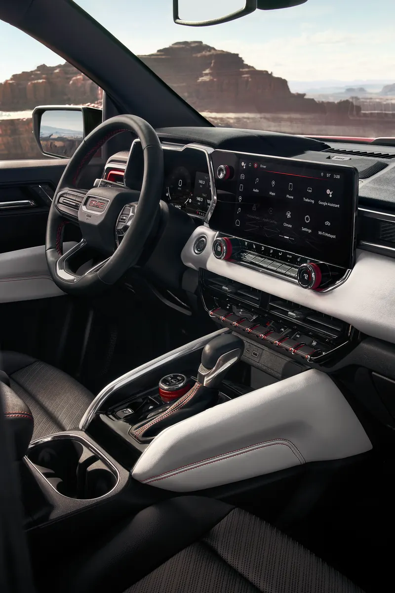 2026 GMC Canyon infotainment system at Rick Bokman Inc. in OLEAN NY