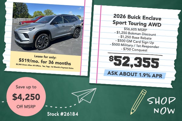 2026 Buick Enclave Sport Touring