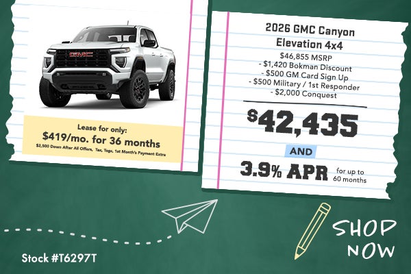 2026 GMC Canyon Elevation