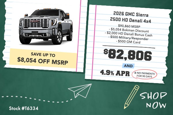 2026 GMC Sierra 2500 HD Denali 4X4