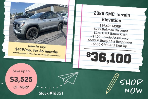 2026 GMC Terrain Elevation