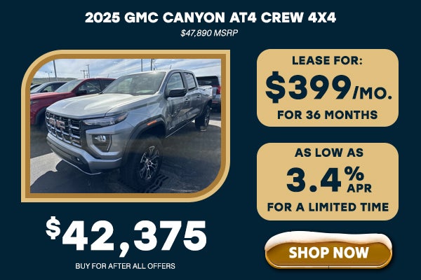 2025 GMC Canyon AT4 Crew 4x4
