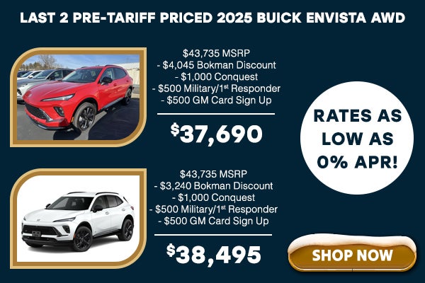 Last 2 Pre-Tariff Priced 2025 Buick Envista AWD