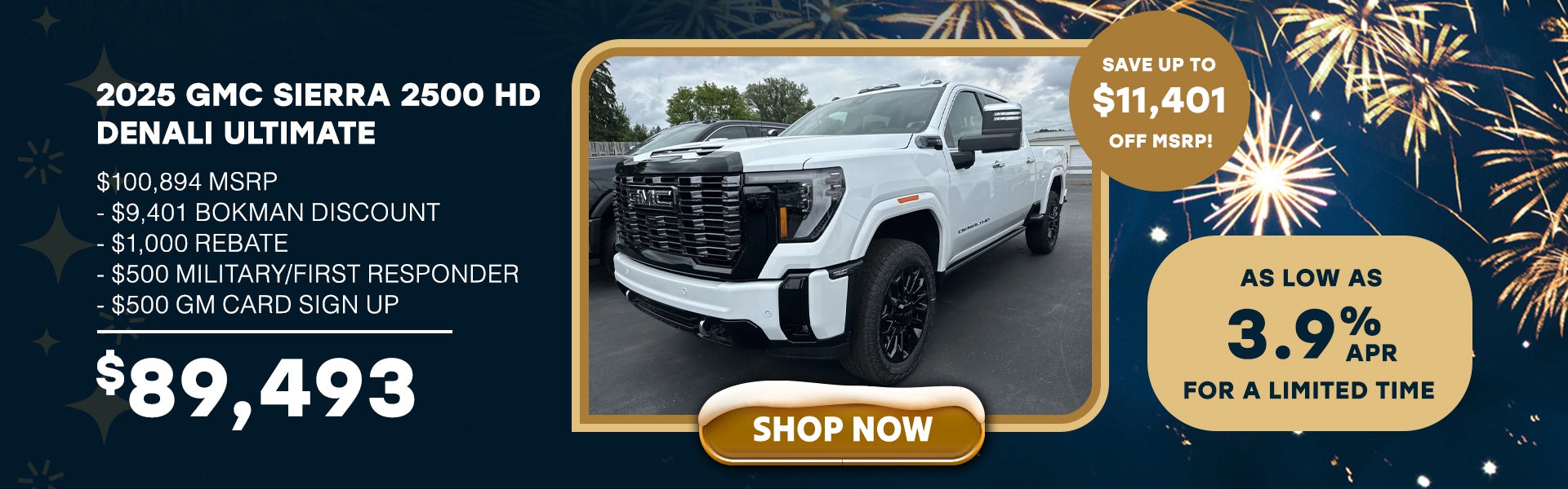 2025 GMC Sierra 2500 HD Denali Ultimate