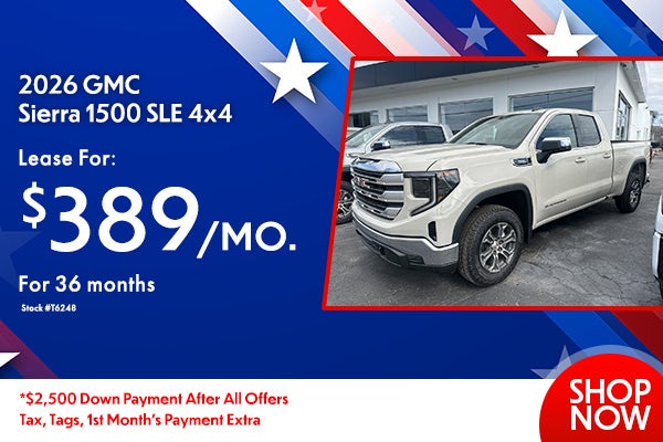 2026 GMC Sierra 1500 SLE 4x4