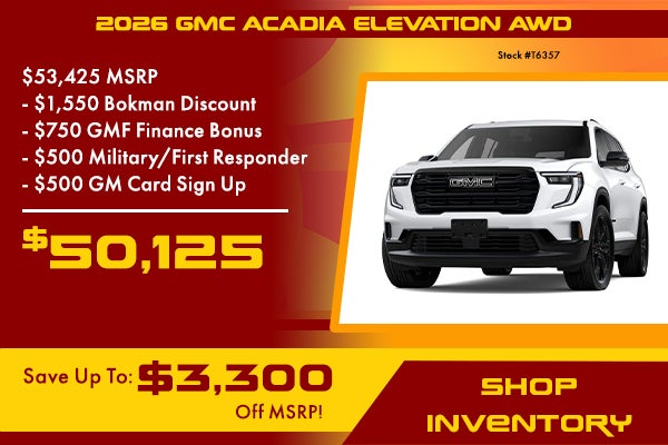 2026 GMC Acadia Elevation AWD
