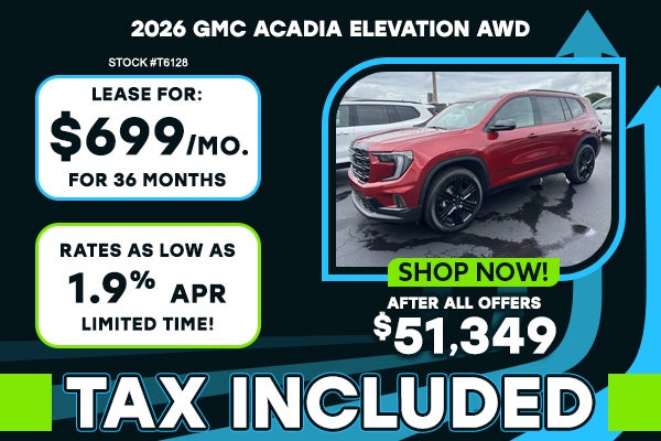 2026 GMC Acadia Elevation AWD