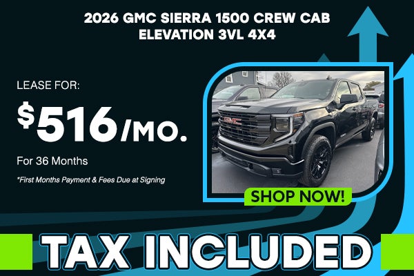 2026 GMC Sierra 1500 Crew Cab Elevation 3VL 4x4