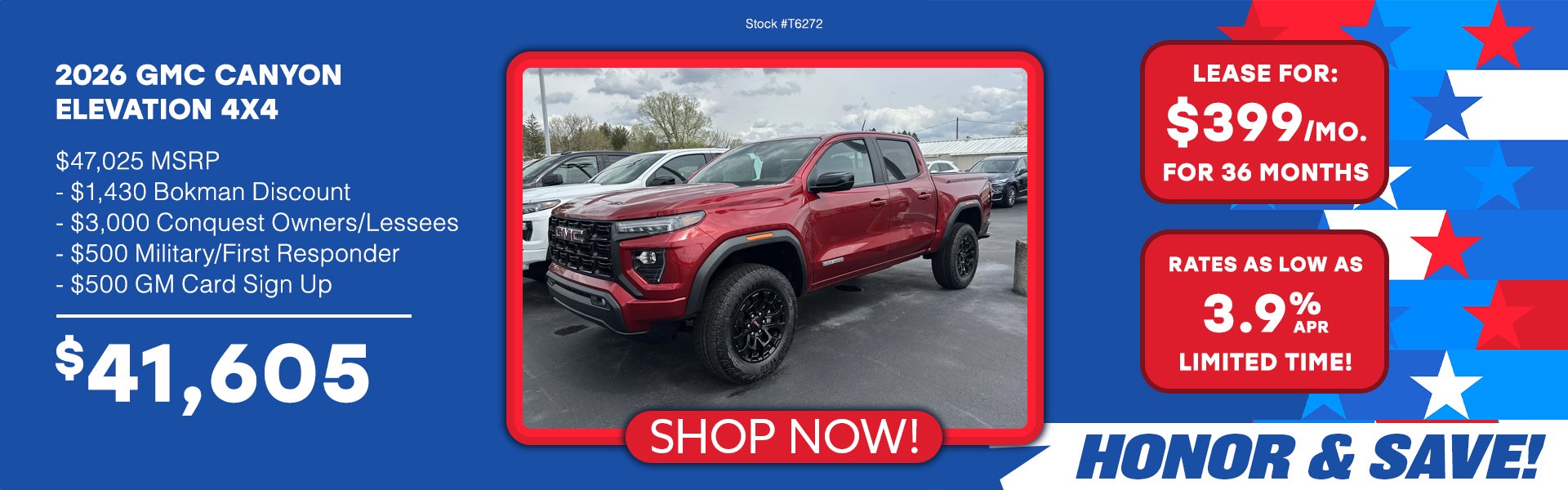 2026 GMC Canyon Elevation 4x4
