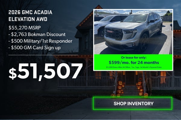2026 GMC Acadia