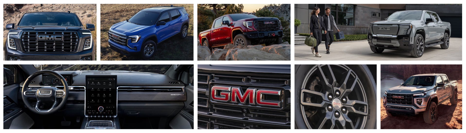 Why Buy GMC? - Vehicle Collage
